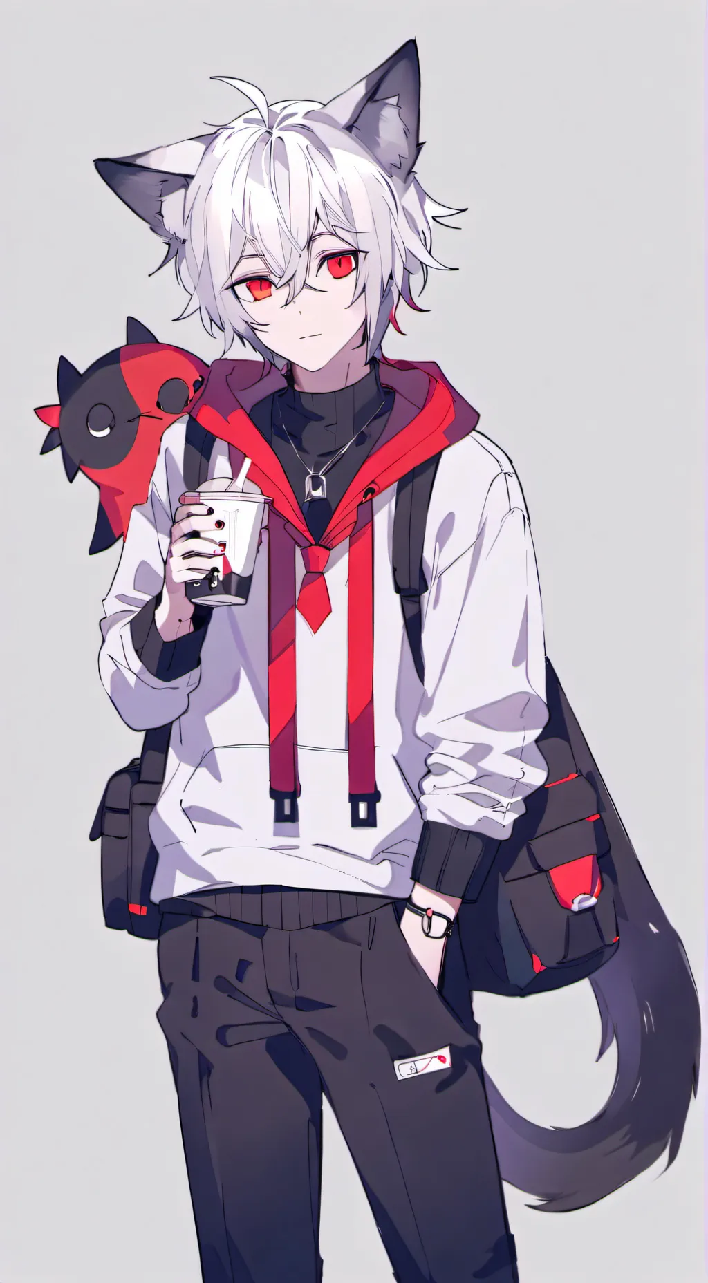 ai character: Furry background