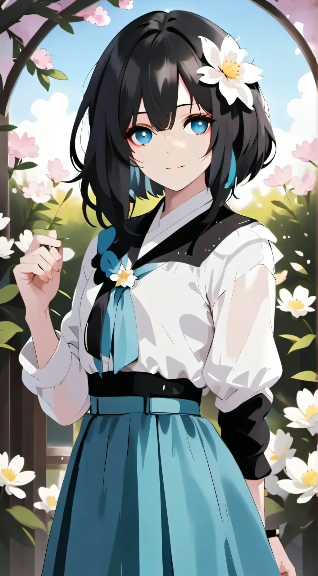 ai character: Akane background