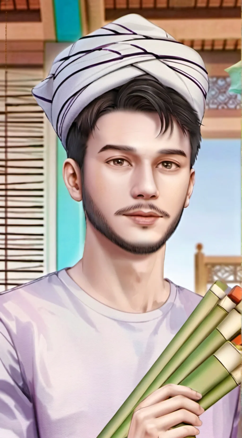 ai character: Andrew background