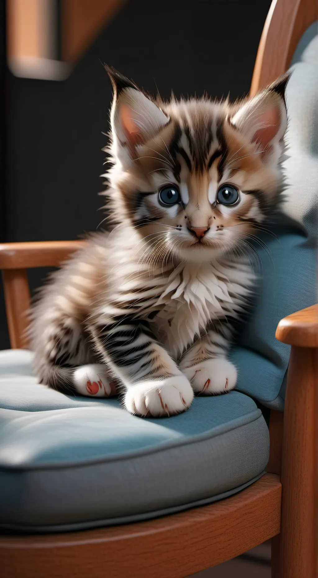 ai character: dumb ahh kitten background