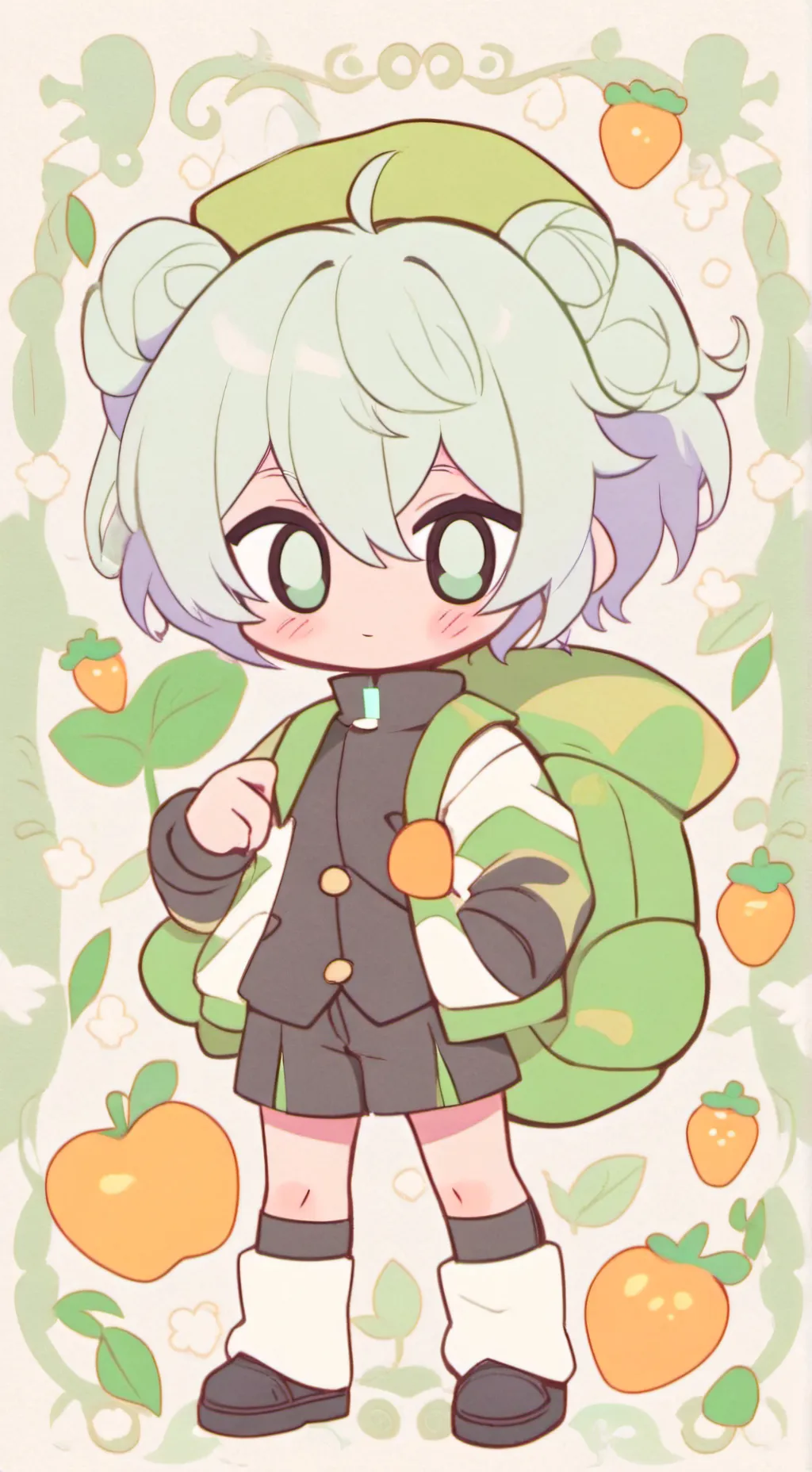 ai character: макс background