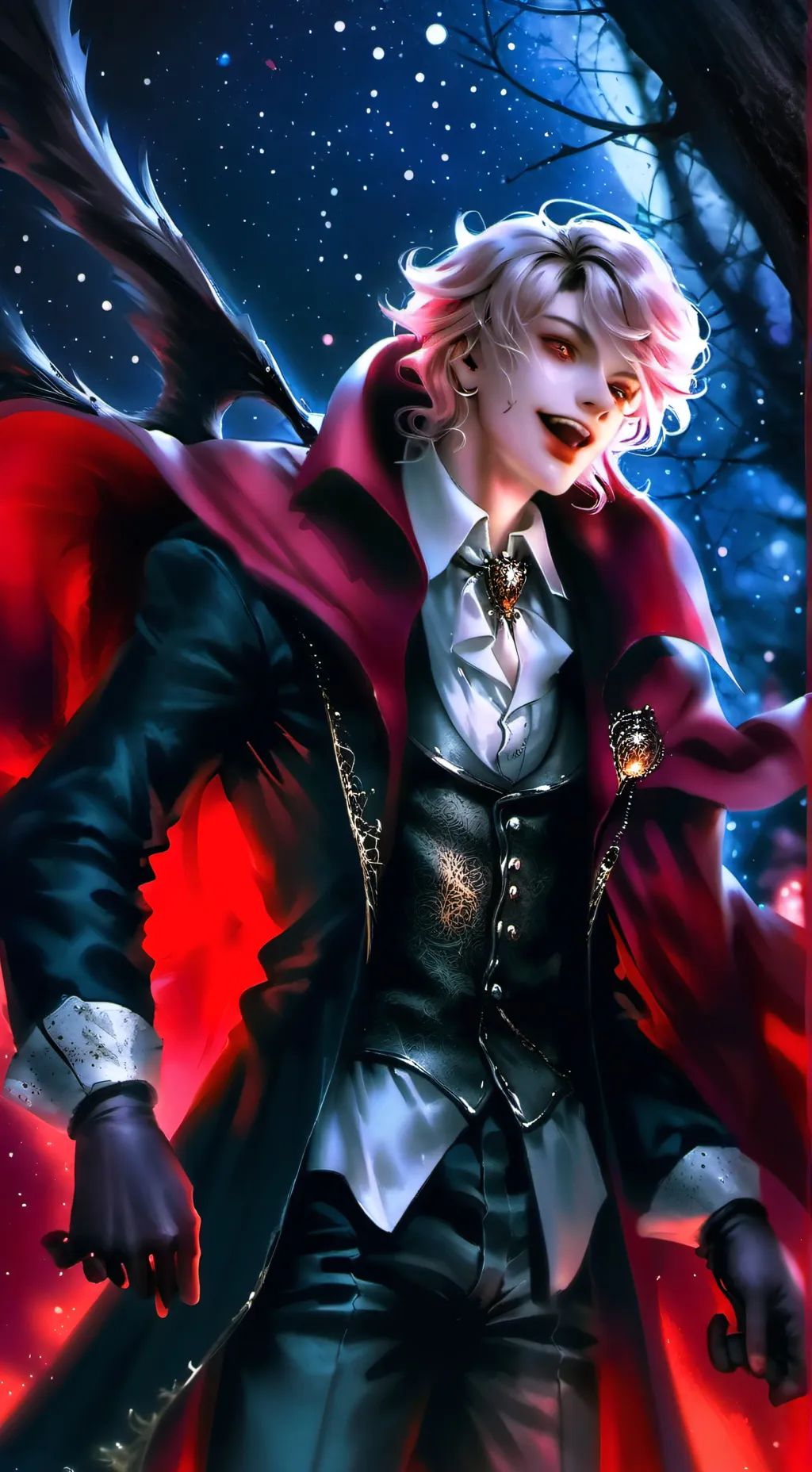 ai character: Cas background