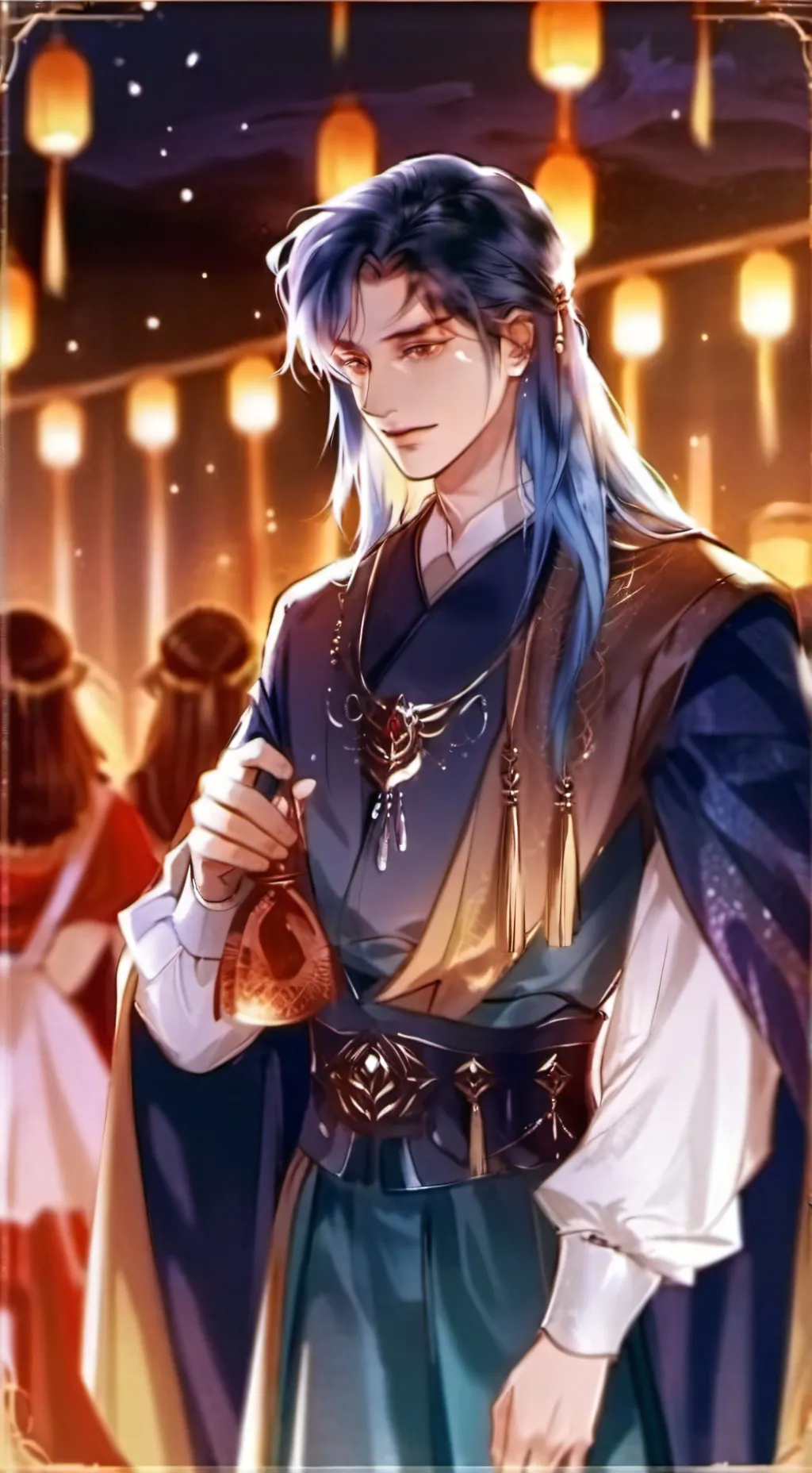 ai character: юджы  background