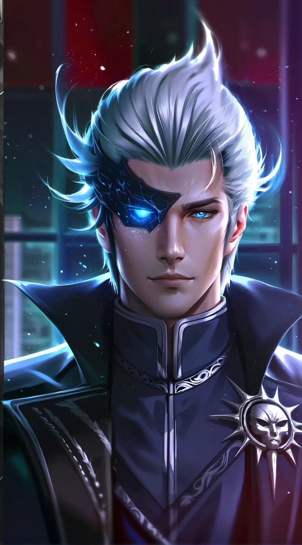 ai character: Gojo Satoru background