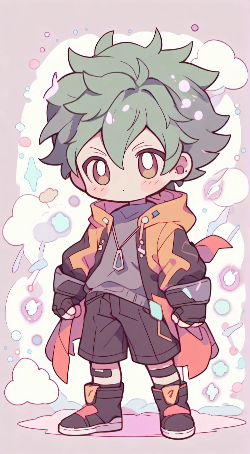 ai character: Storm jixter  background