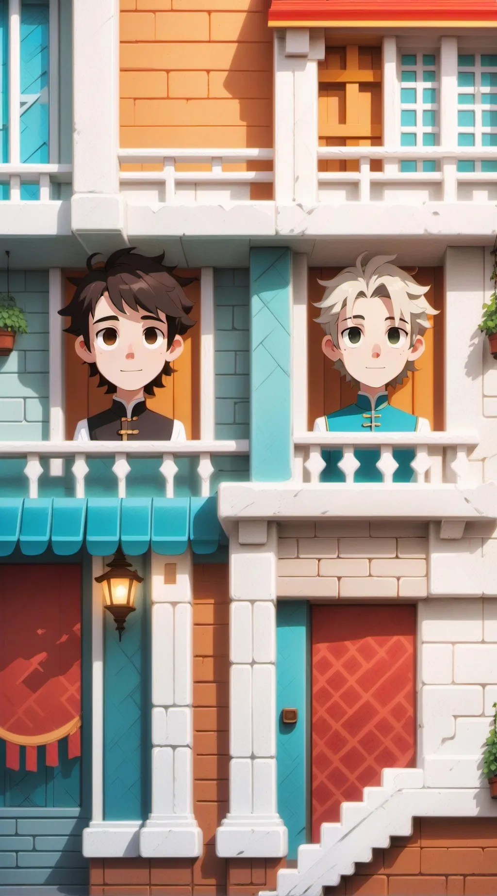 ai character: juicy background