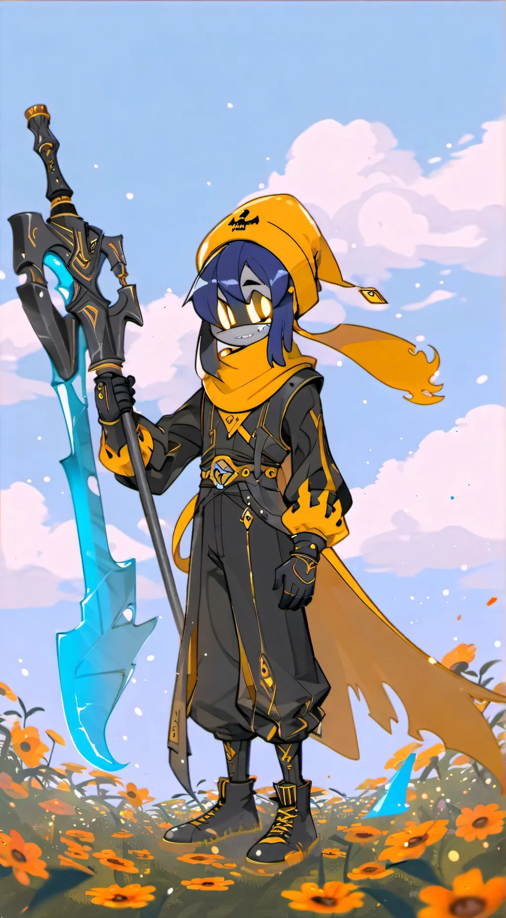 ai character: jevil background