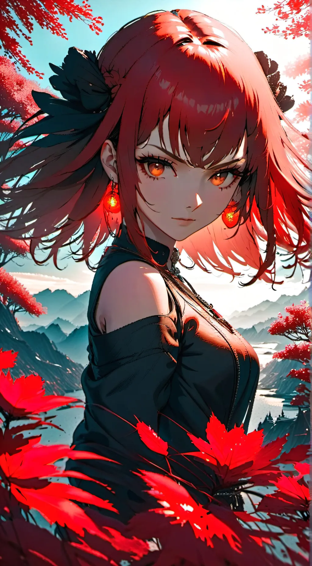 ai character: Y/N is sick background