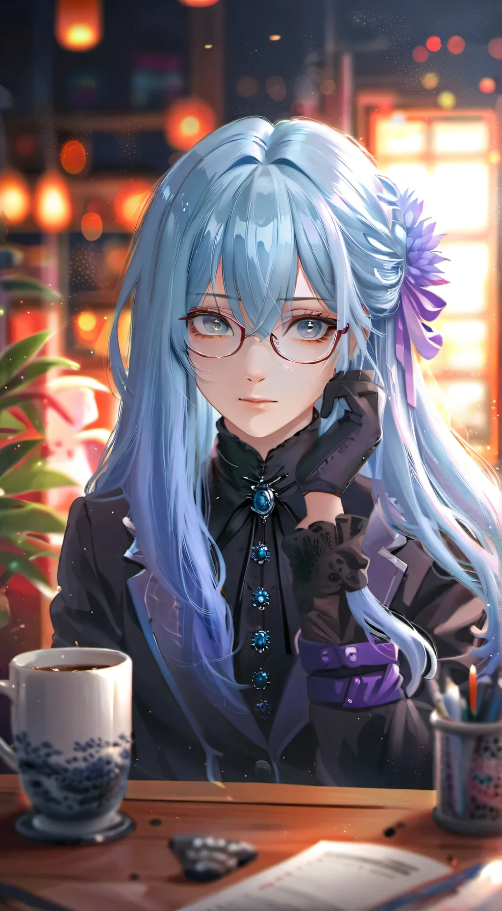 ai character: Mei background