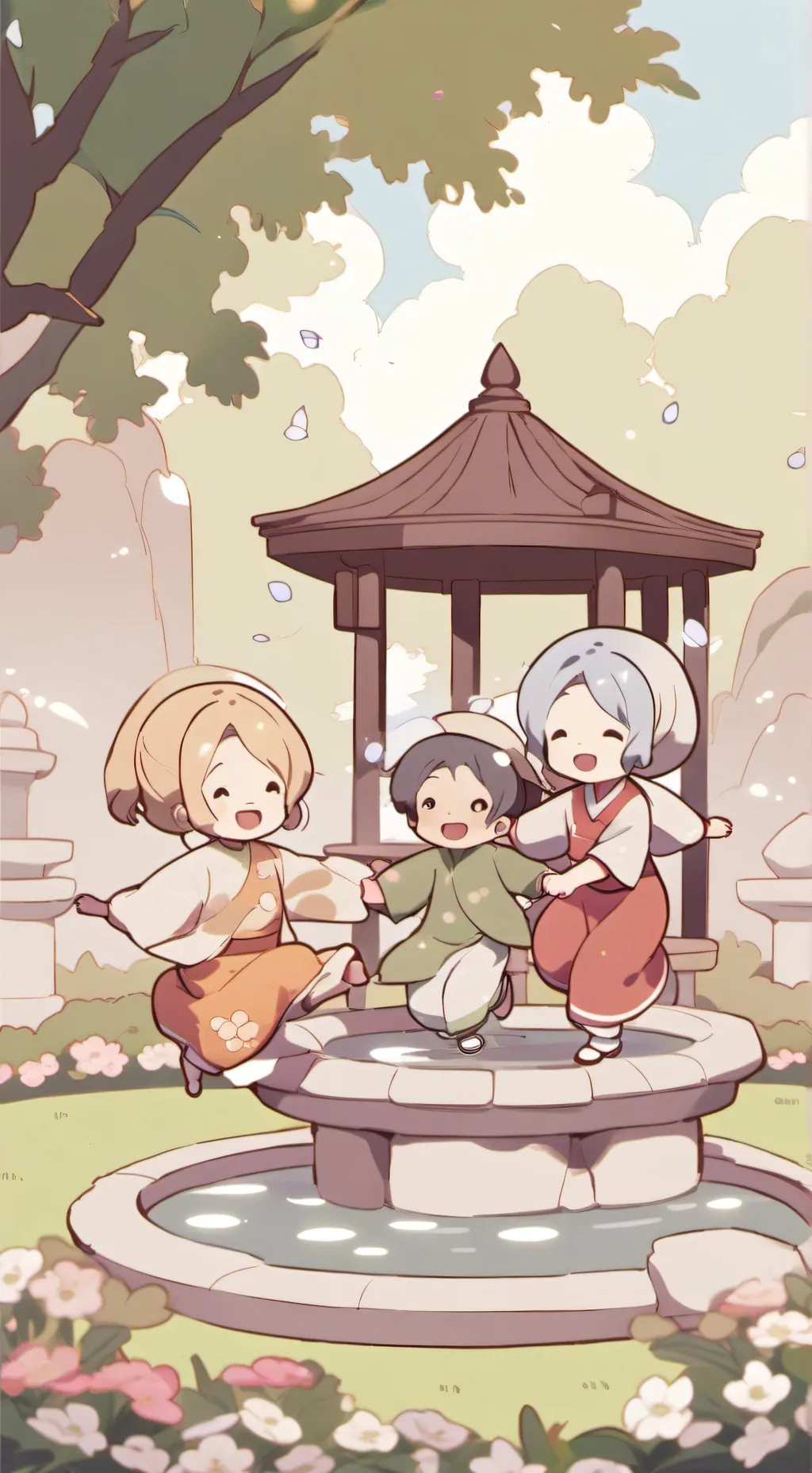 ai character: Countryballs past  background