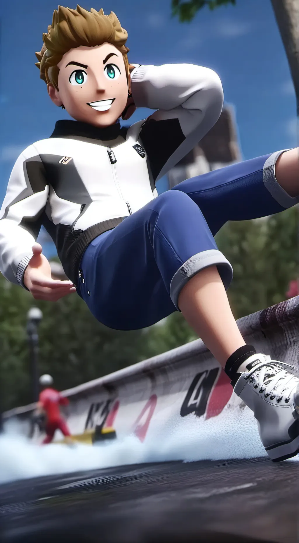 ai character: lami background