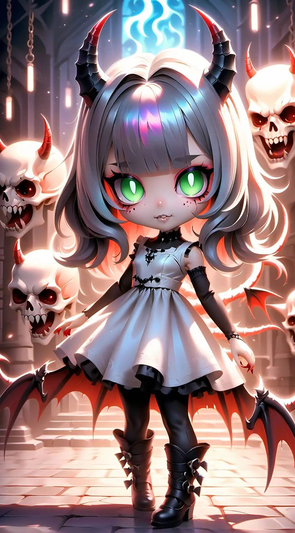 ai character: FPE goddess parent background