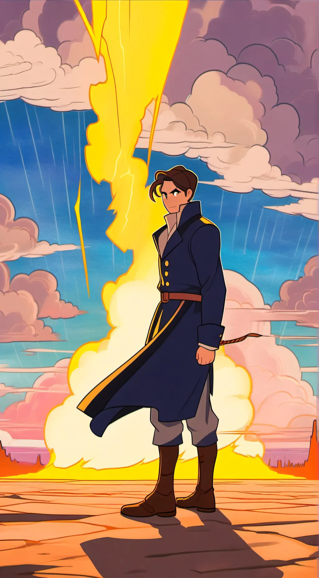 ai character: Lightning x Y/N background