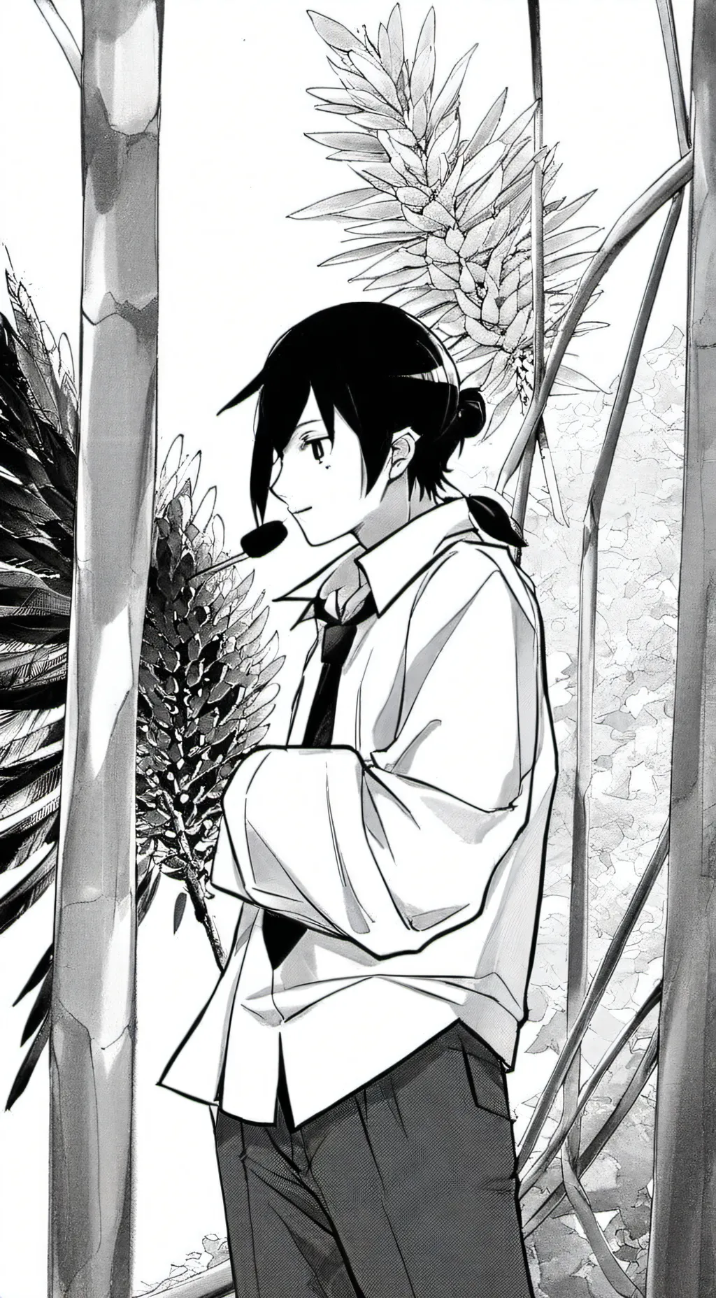 ai character: lina  background