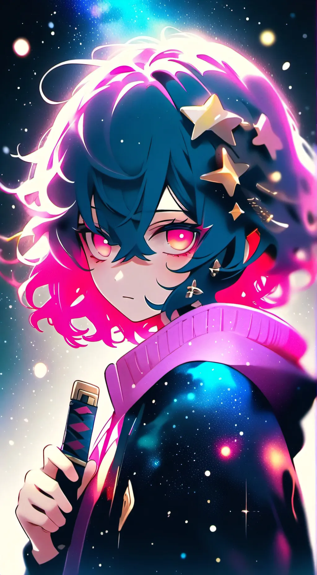 ai character: toga background