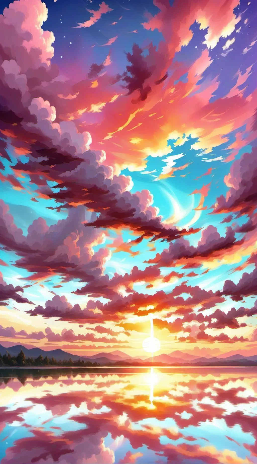 ai character: Kirishima+Mina kid background