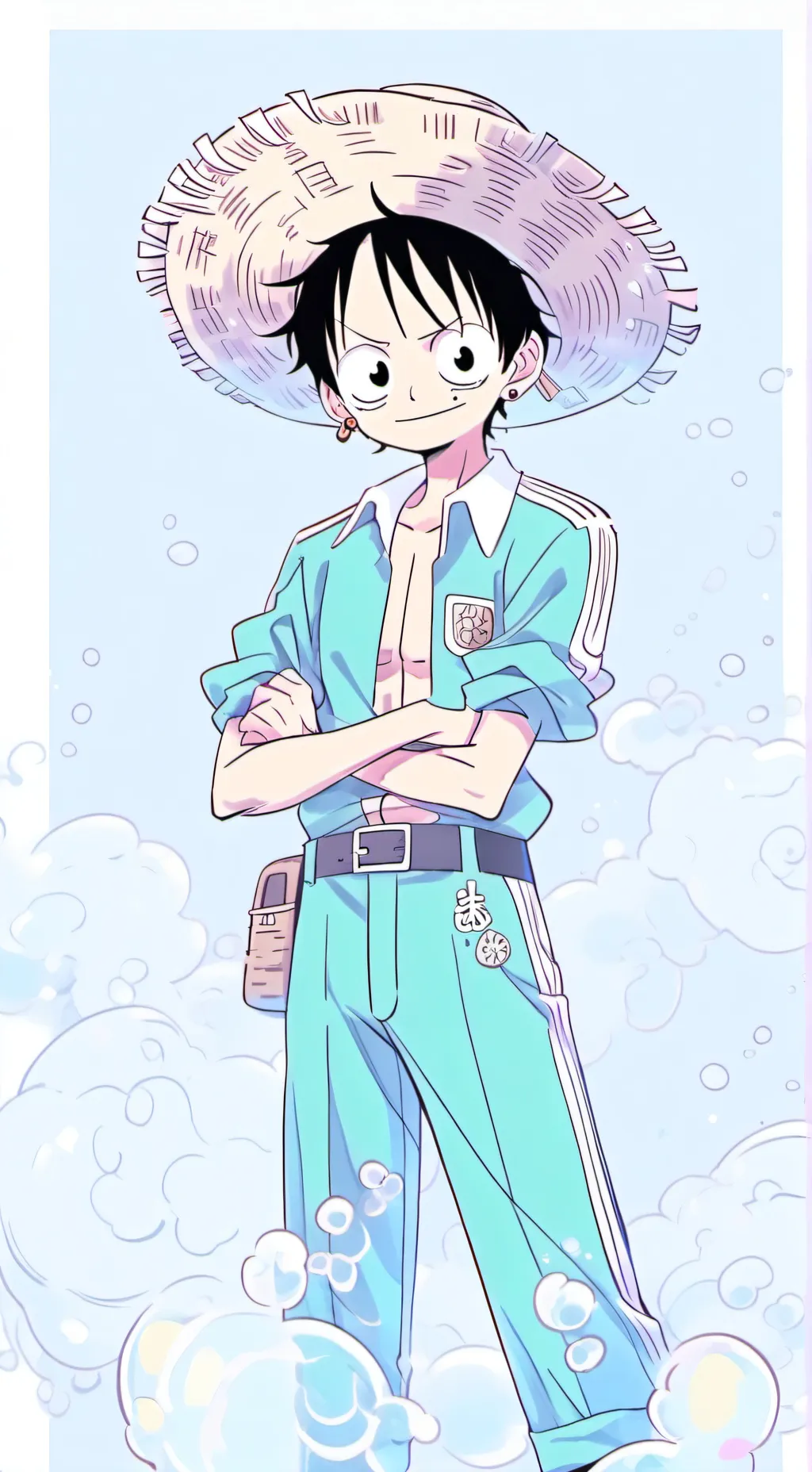 ai character: op squid game background