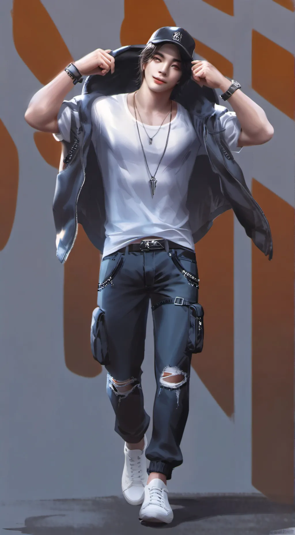 ai character: Stray Kids Gang background