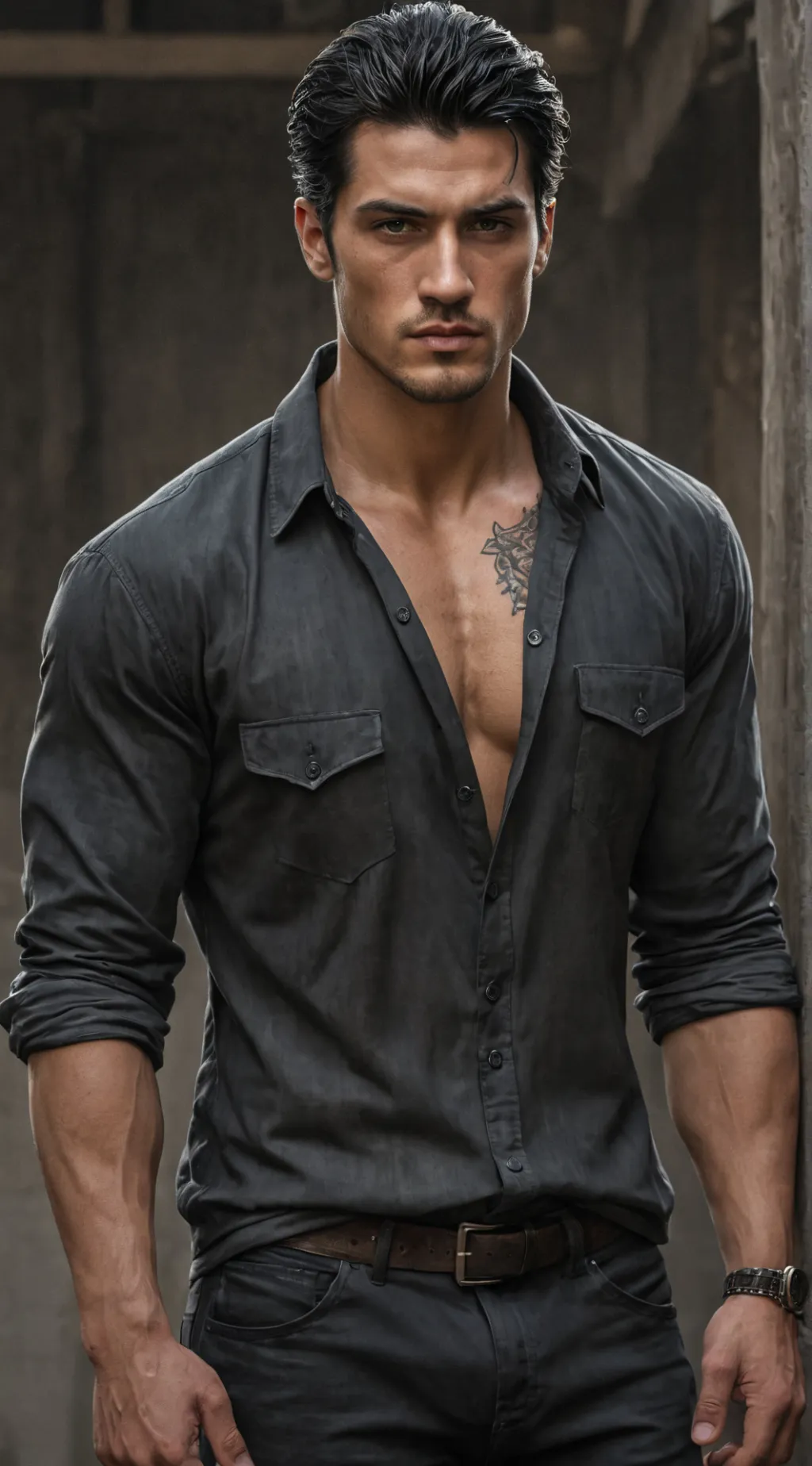 ai character: Cain background