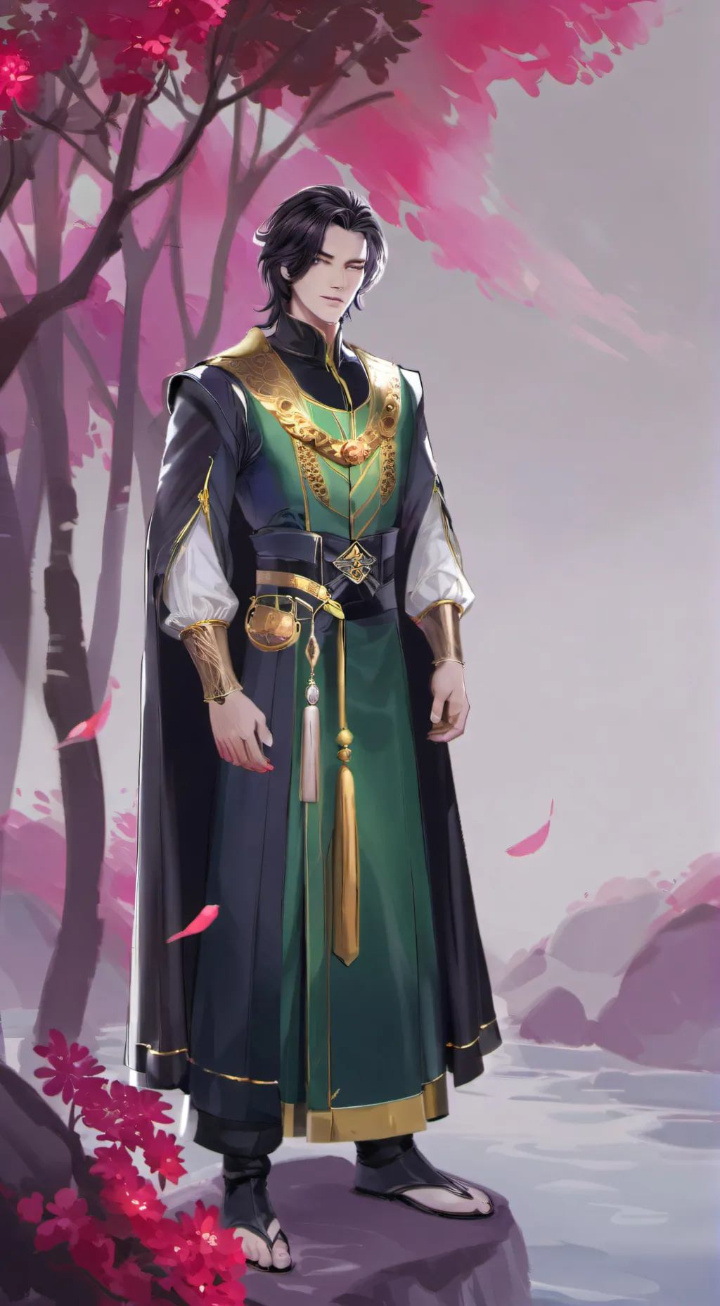 ai character: Sang nila utama background