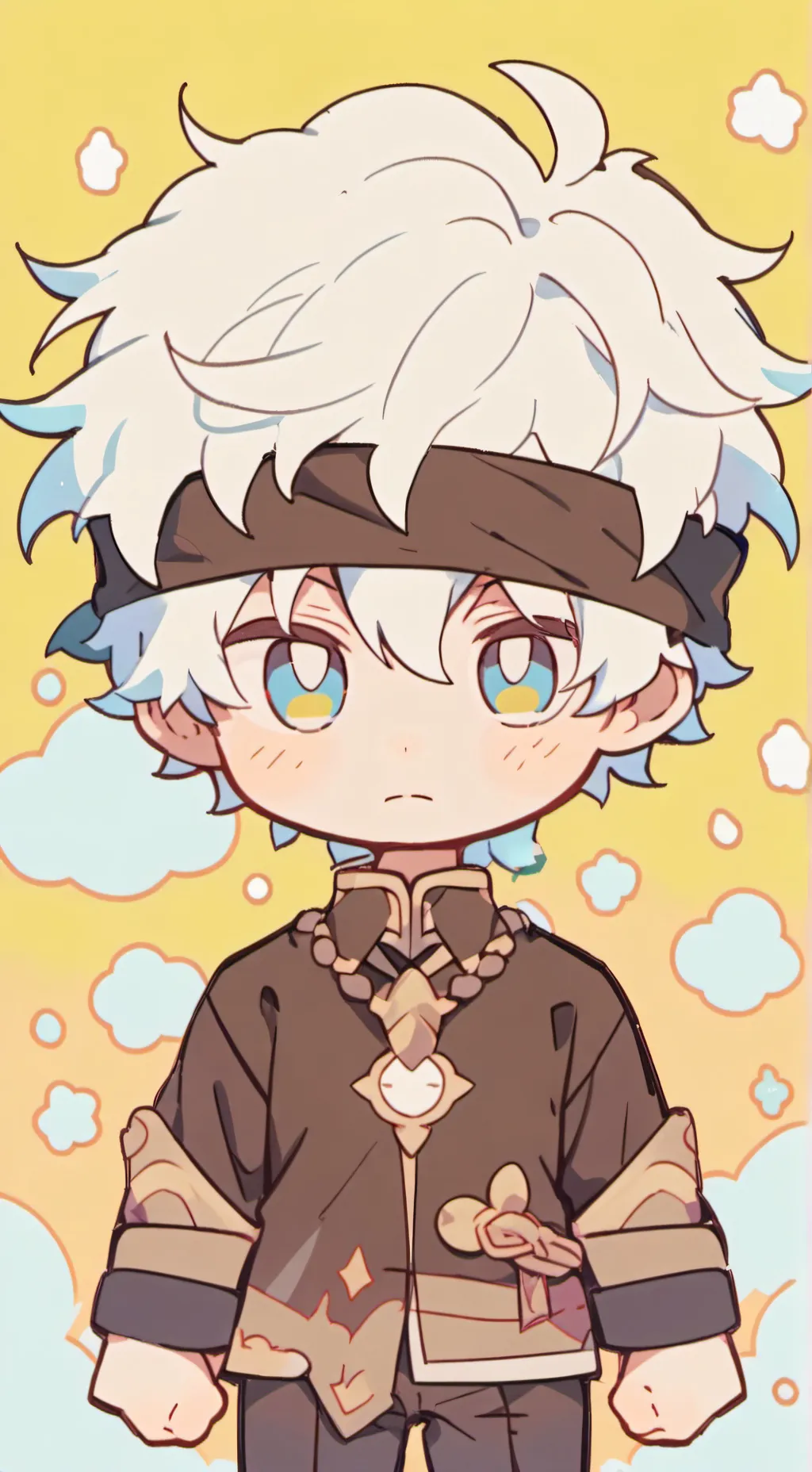 ai character: gojo background