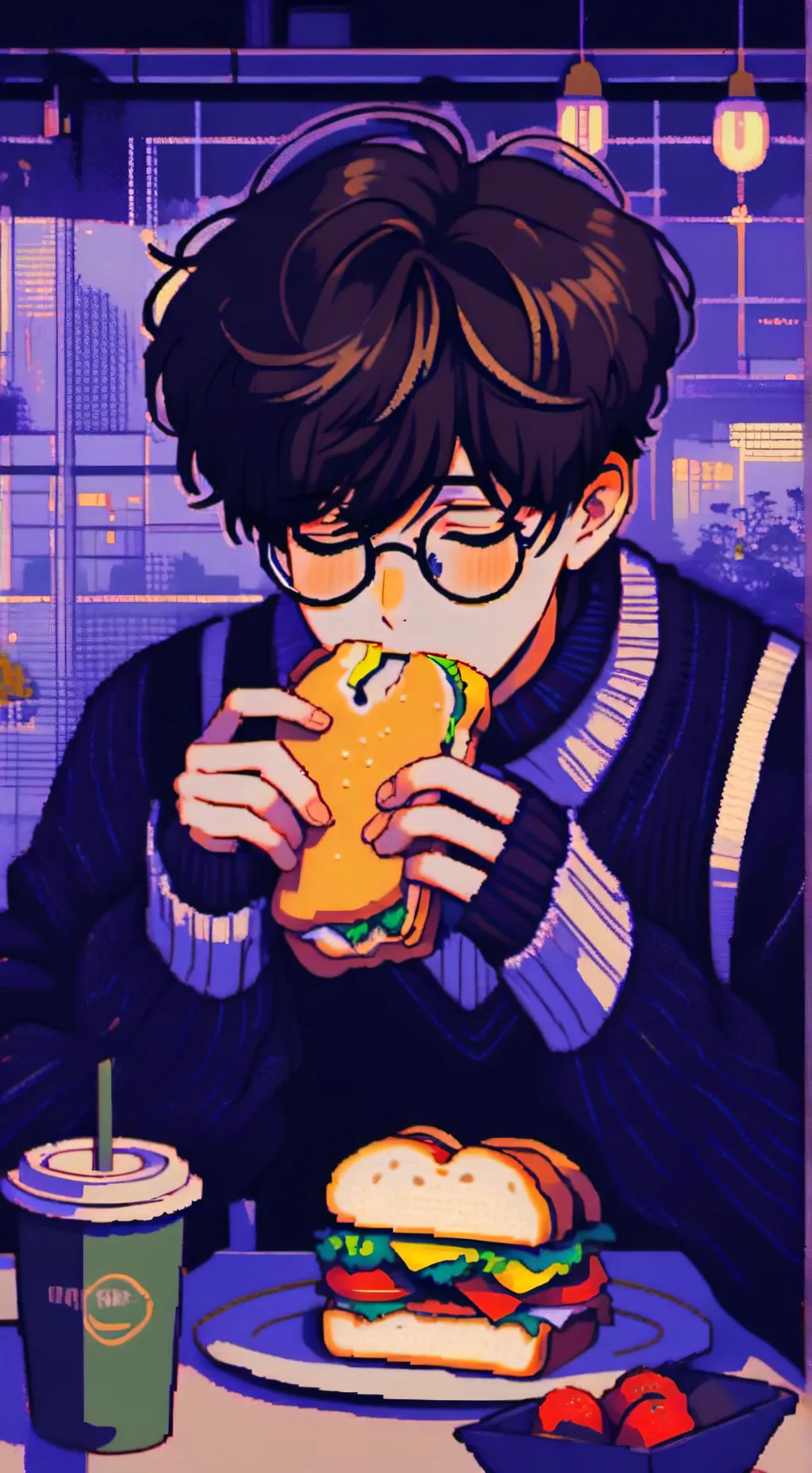 ai character: guro background