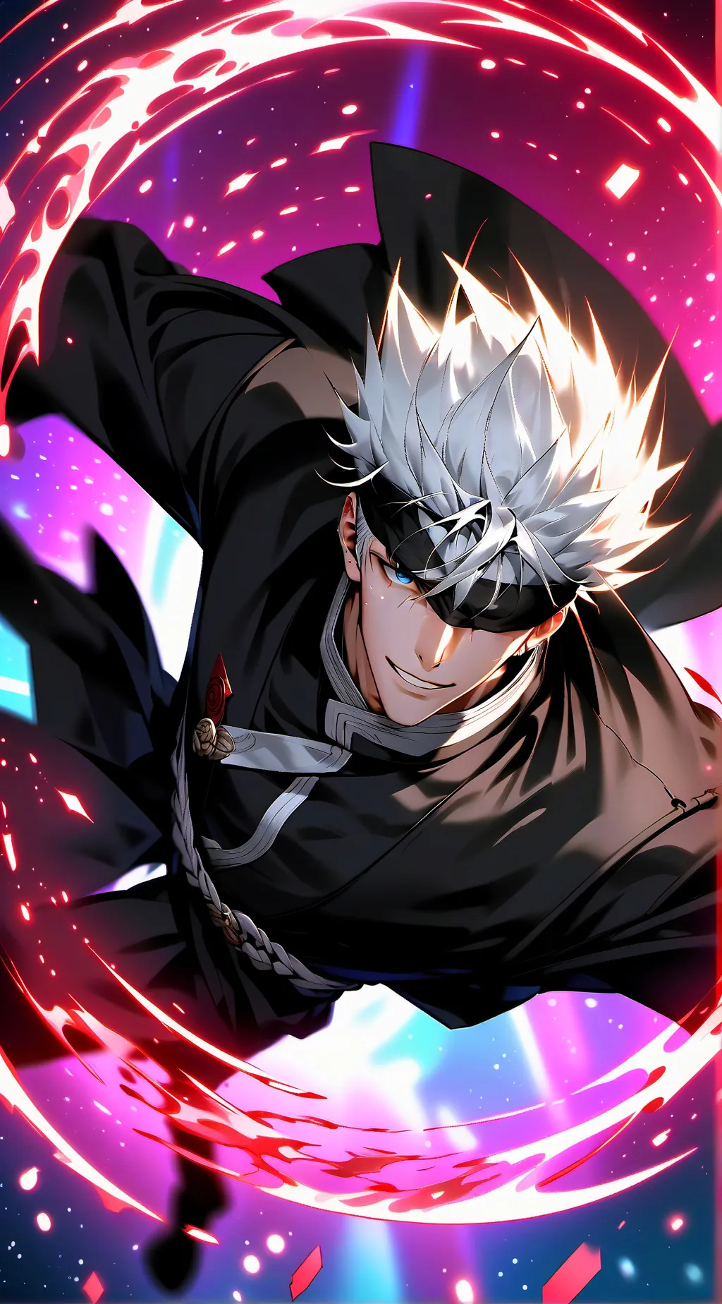 ai character: Gojo Satoru background