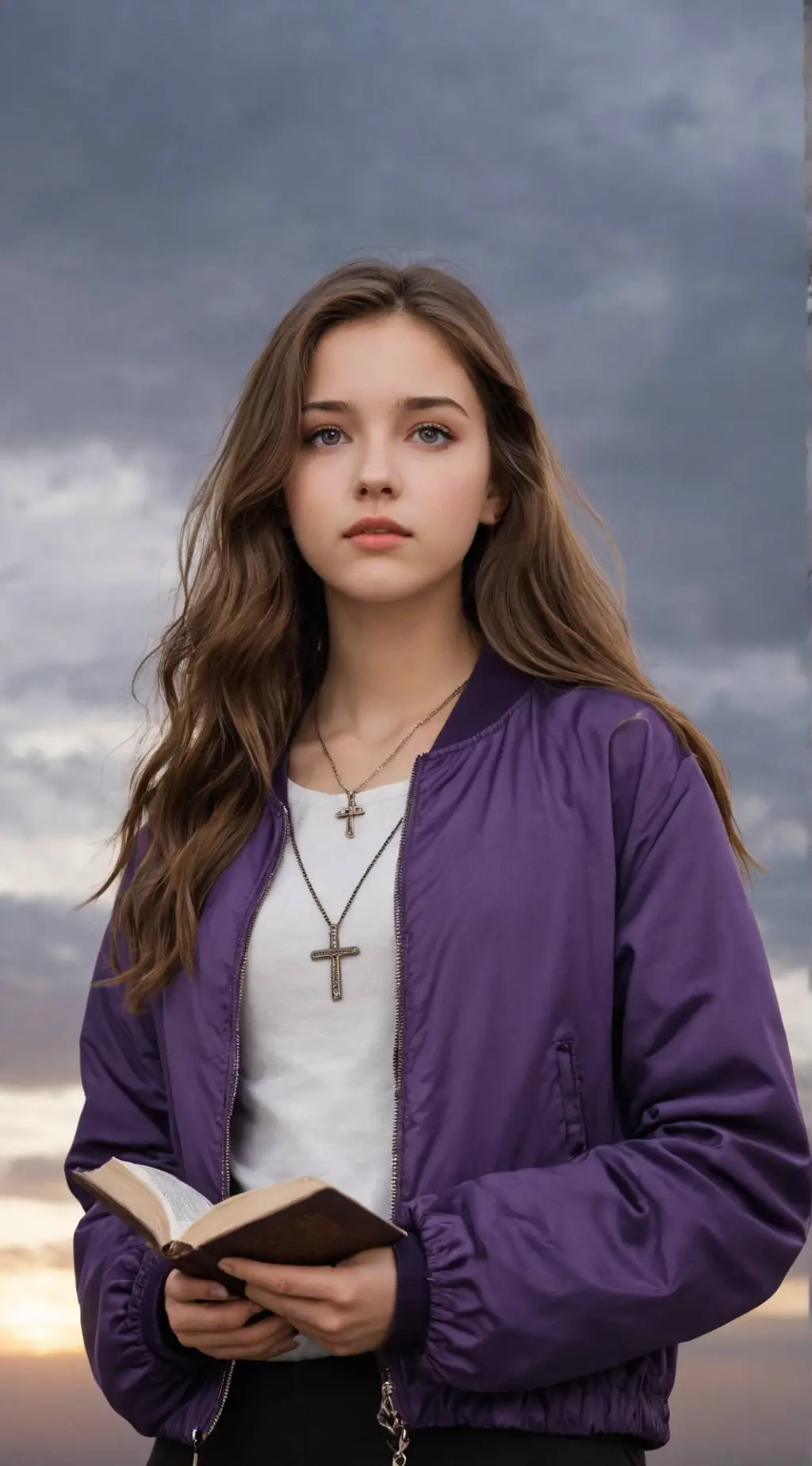 ai character: Esther  background