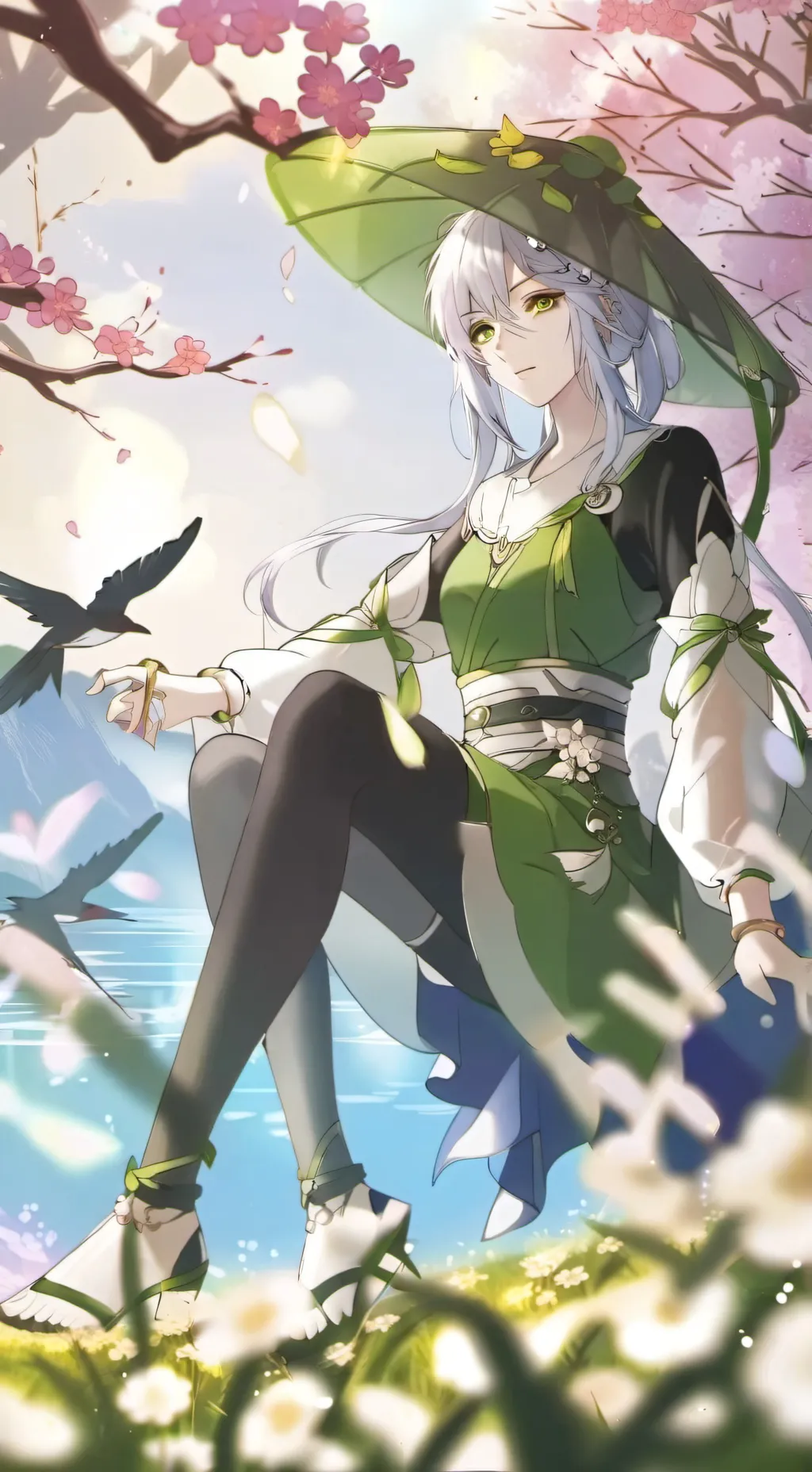 ai character: you anime wife background