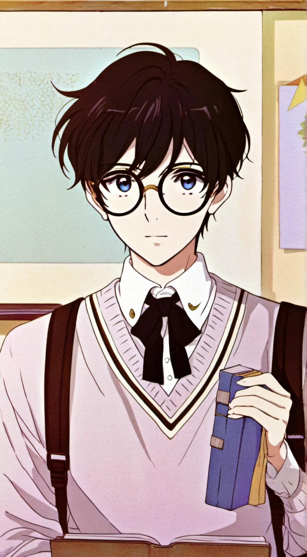 ai character: Ari Sazzle background