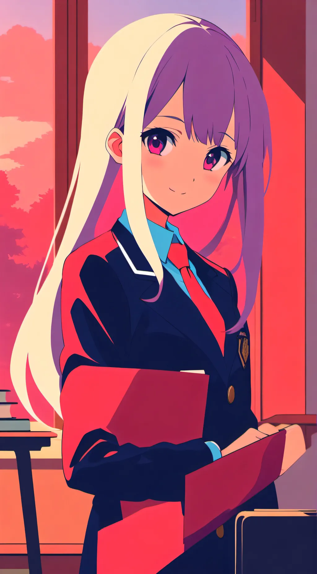 ai character: Aoi background