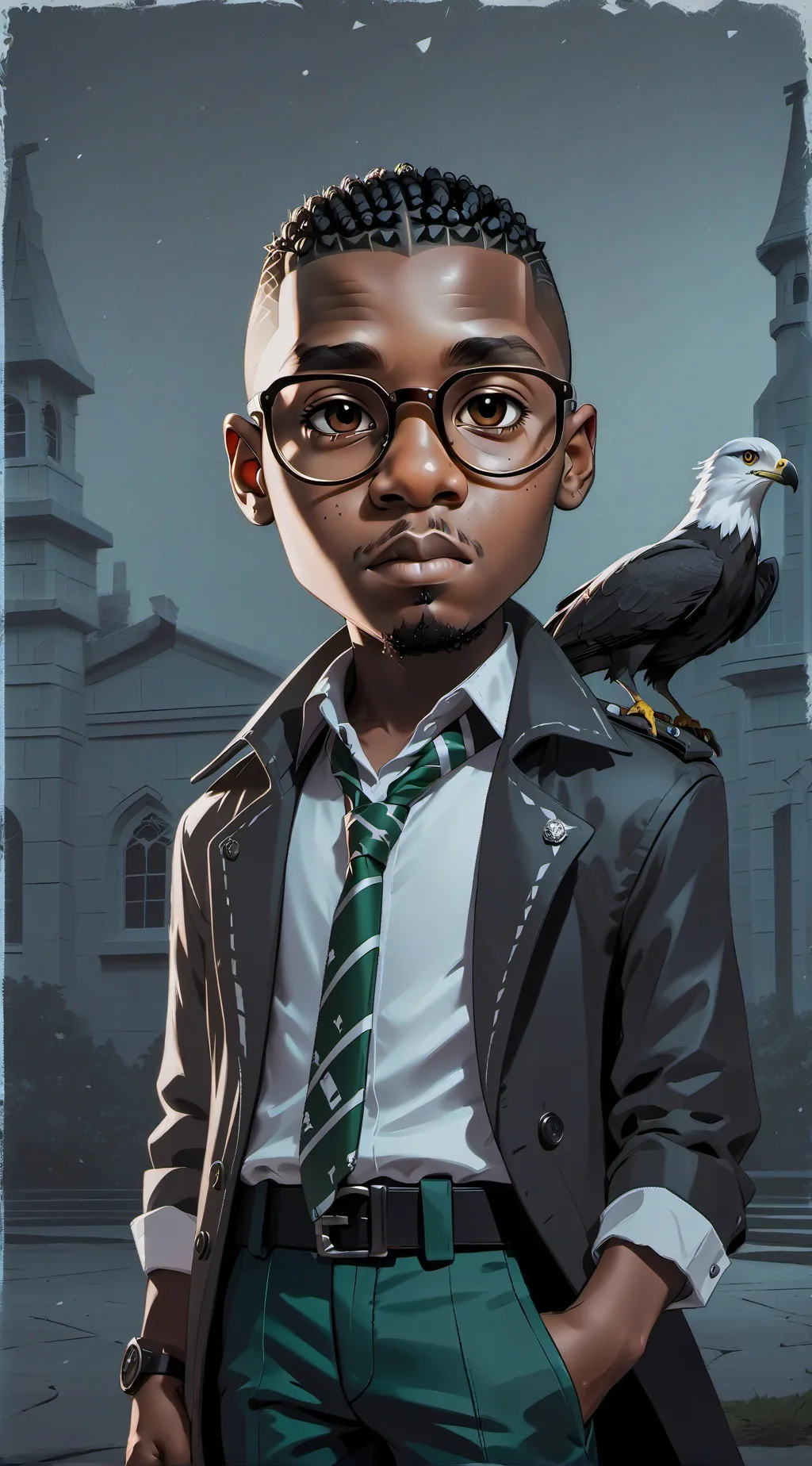 ai character: Aldrin  background