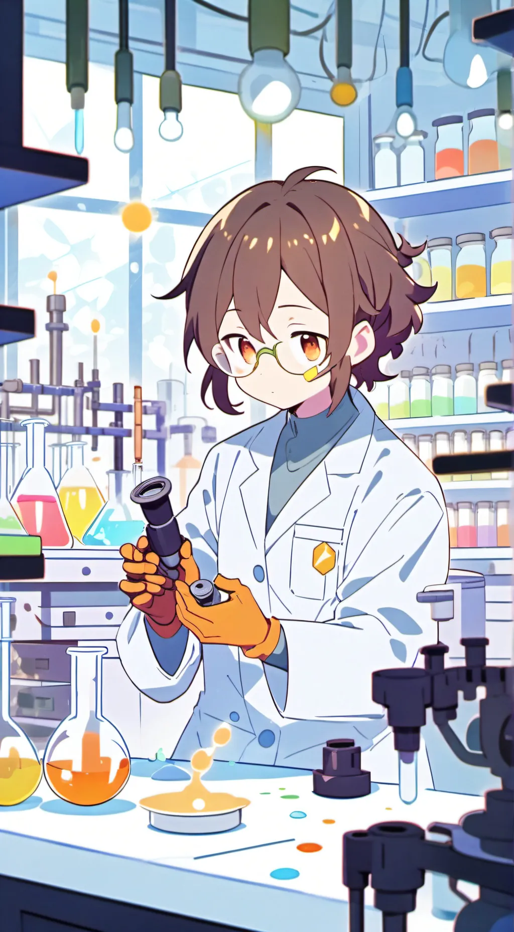 ai character: hybrid inflatable  background