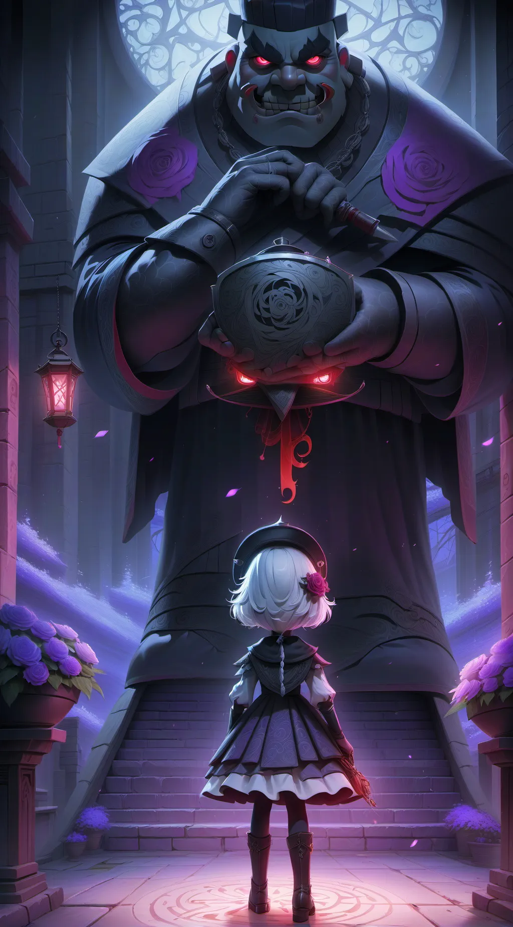 ai character: the boss background