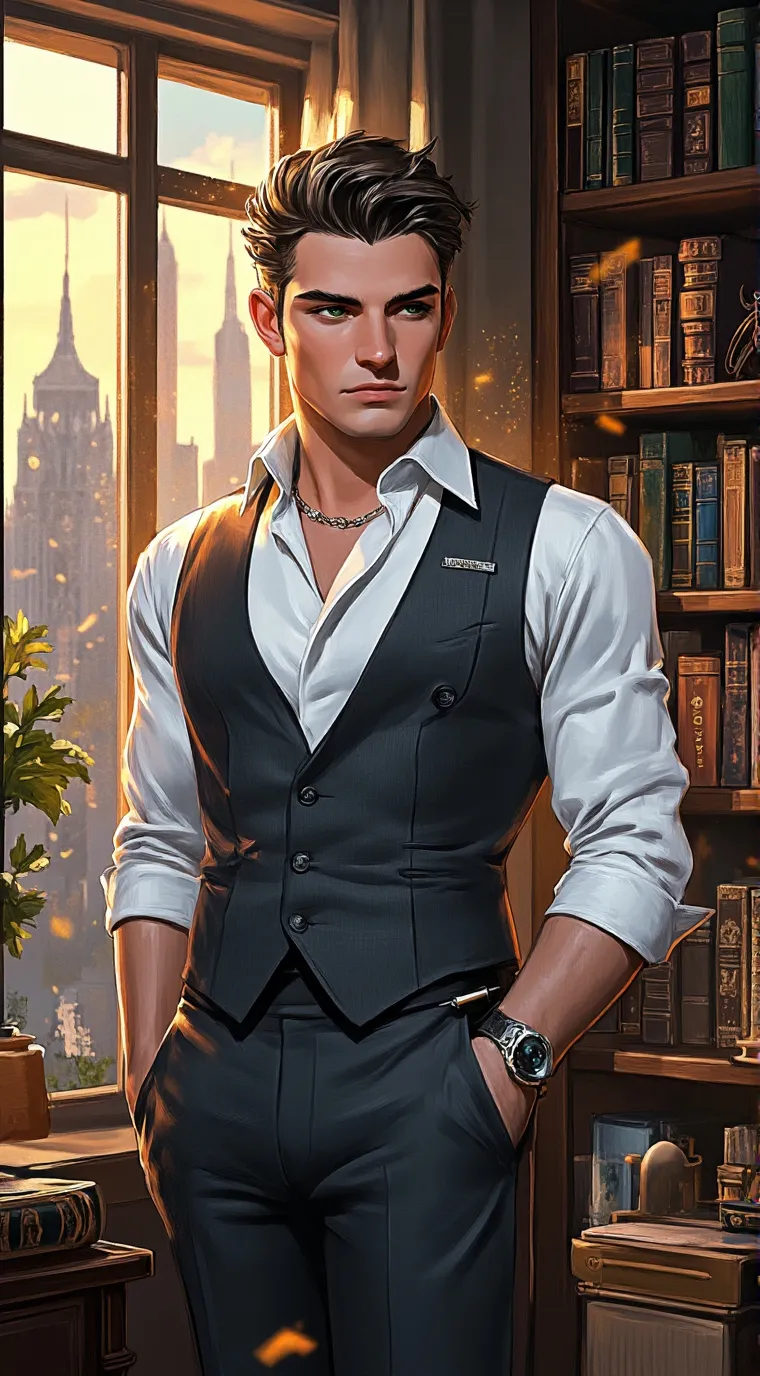 ai character: Adrian background