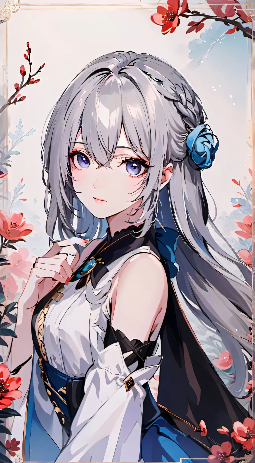 ai character: Adele Ichimitori  background