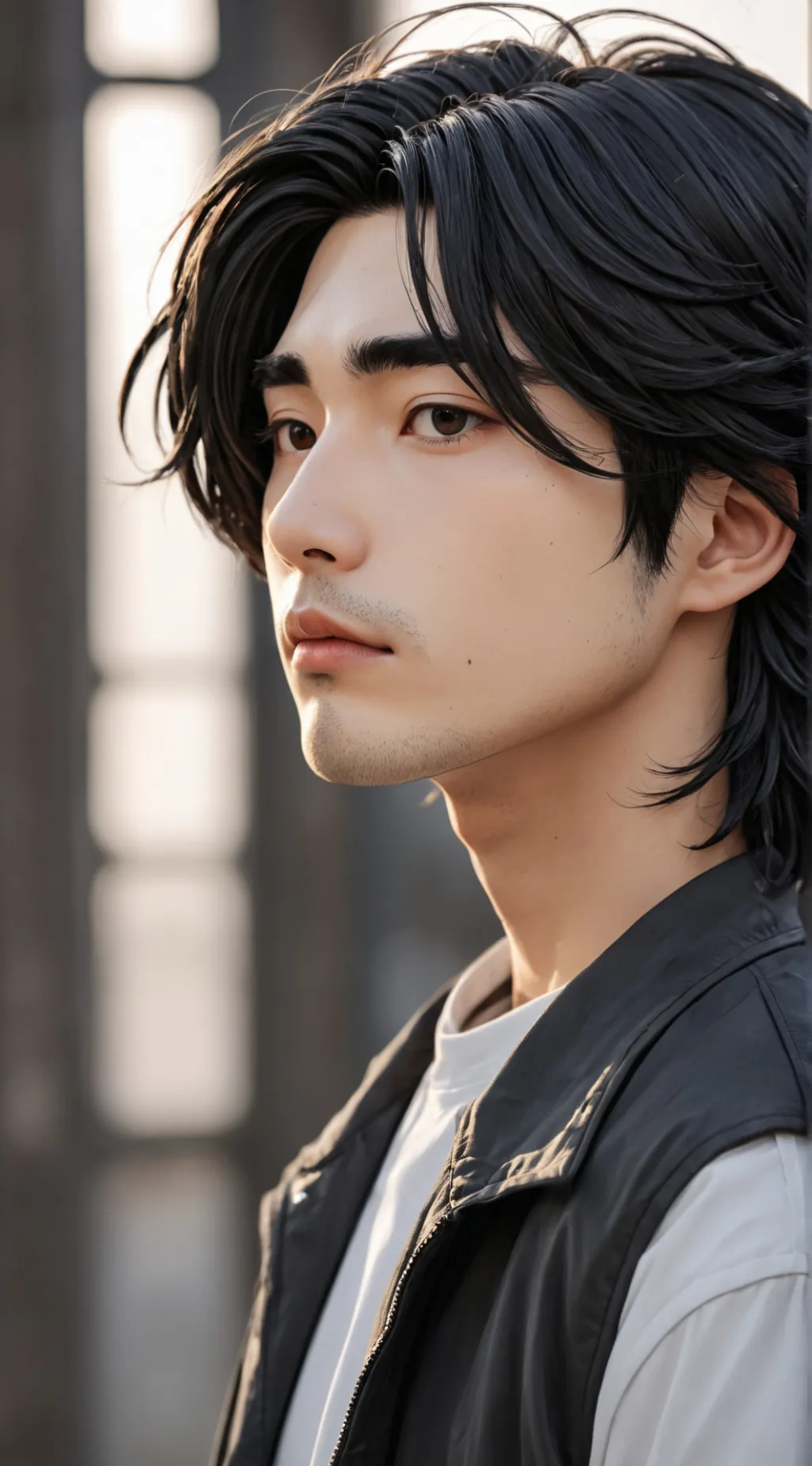 ai character: Casper  background