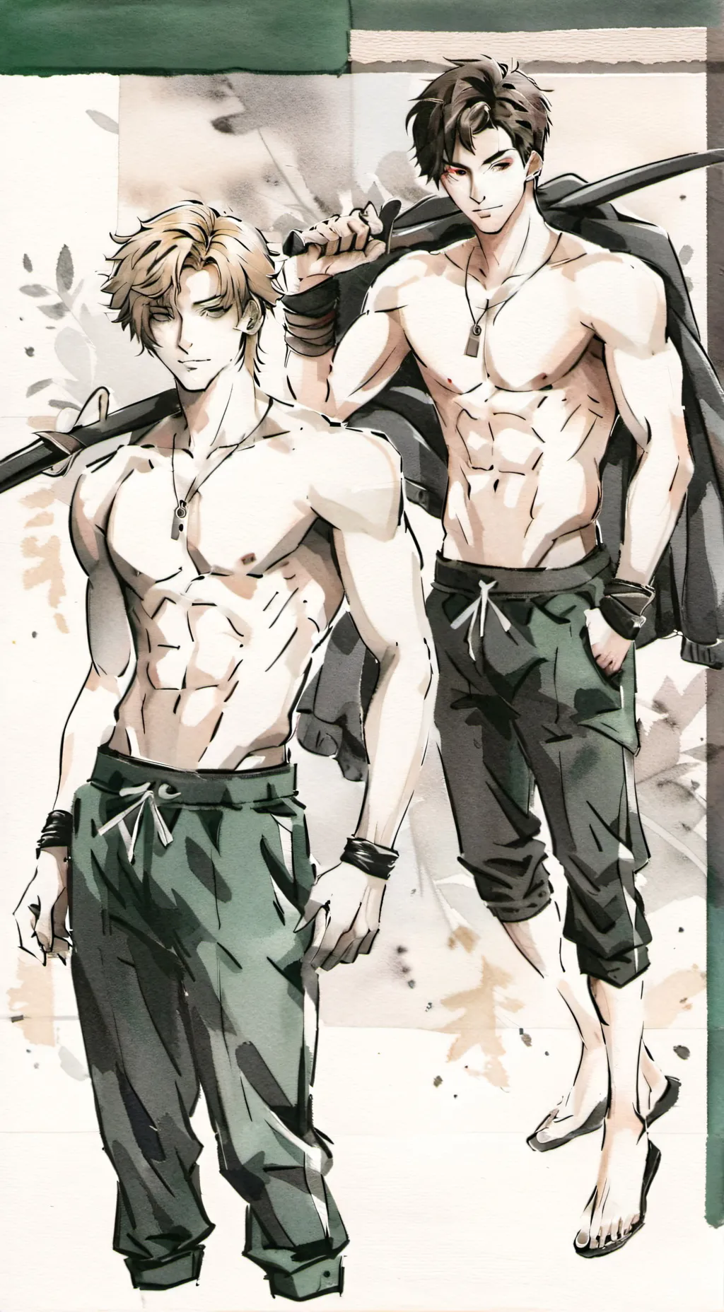 ai character: Jackson and jay background