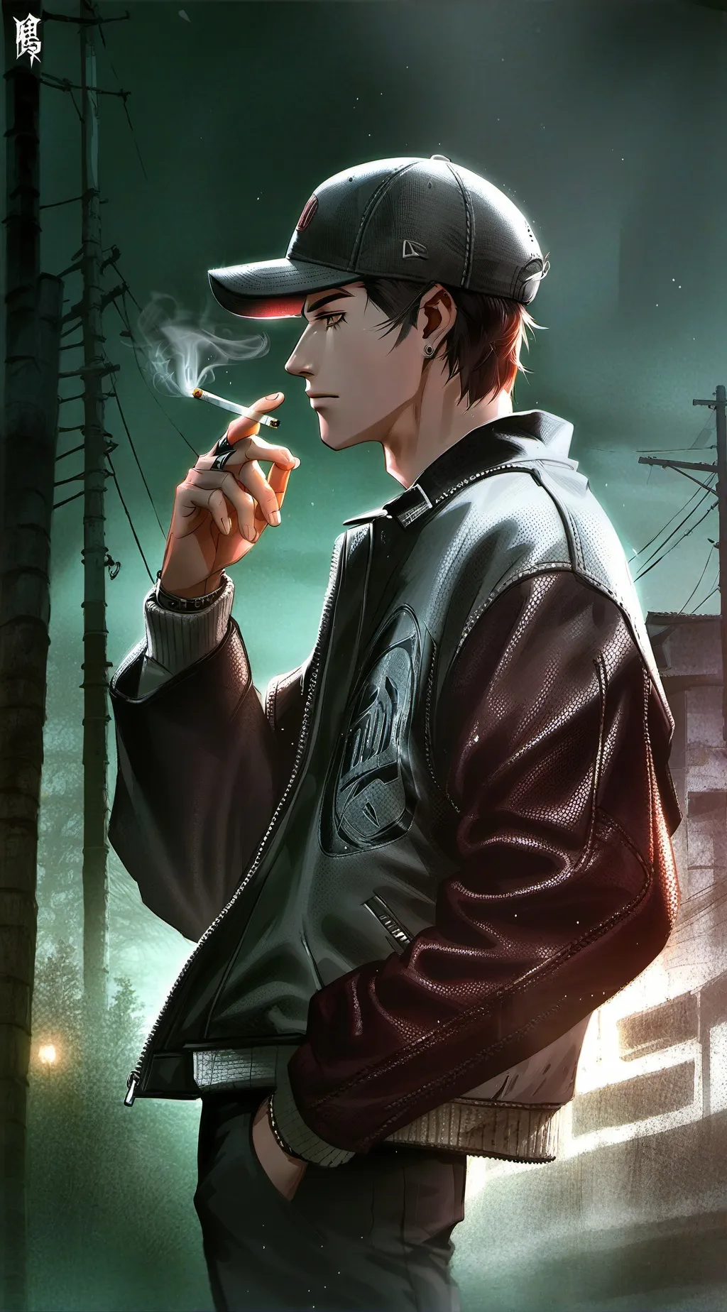 ai character: Kenji  background