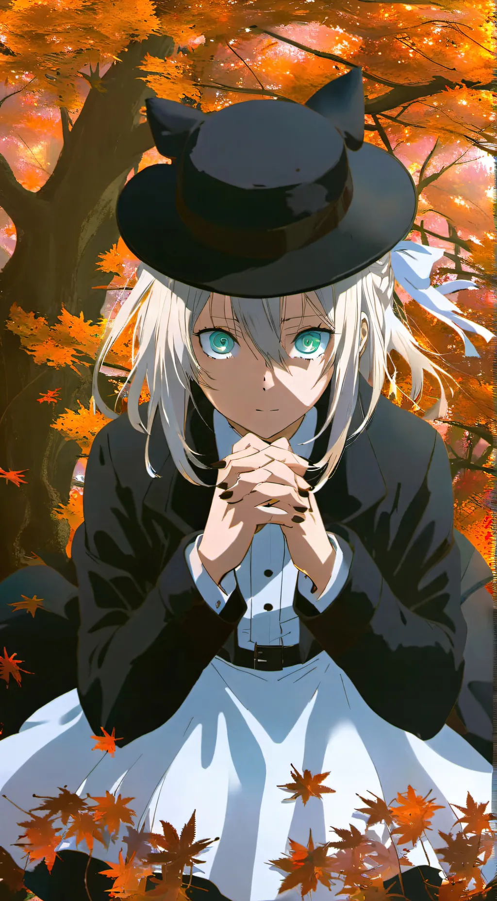 ai character: Maka  background