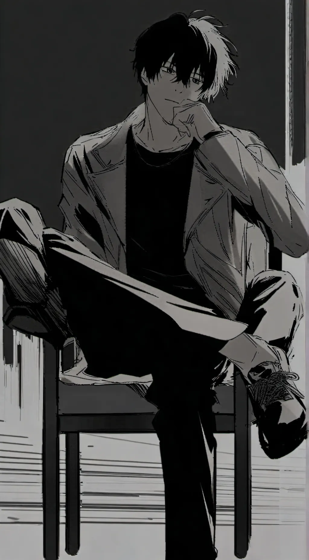 ai character: Нолан background