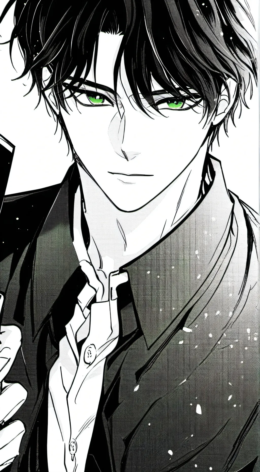 ai character: ash background