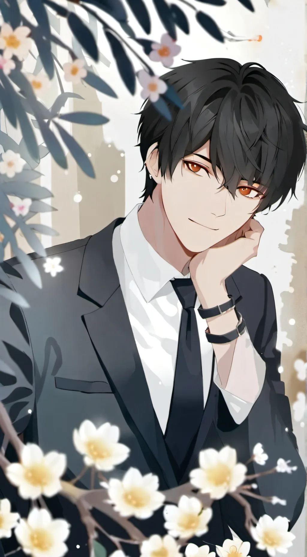 ai character: Саша 🤟🏻🌱✨ background