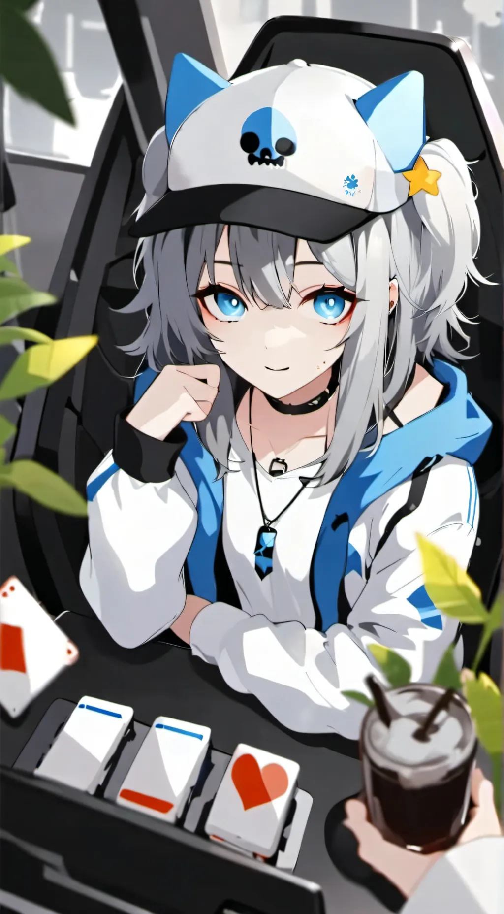 ai character: sofia background