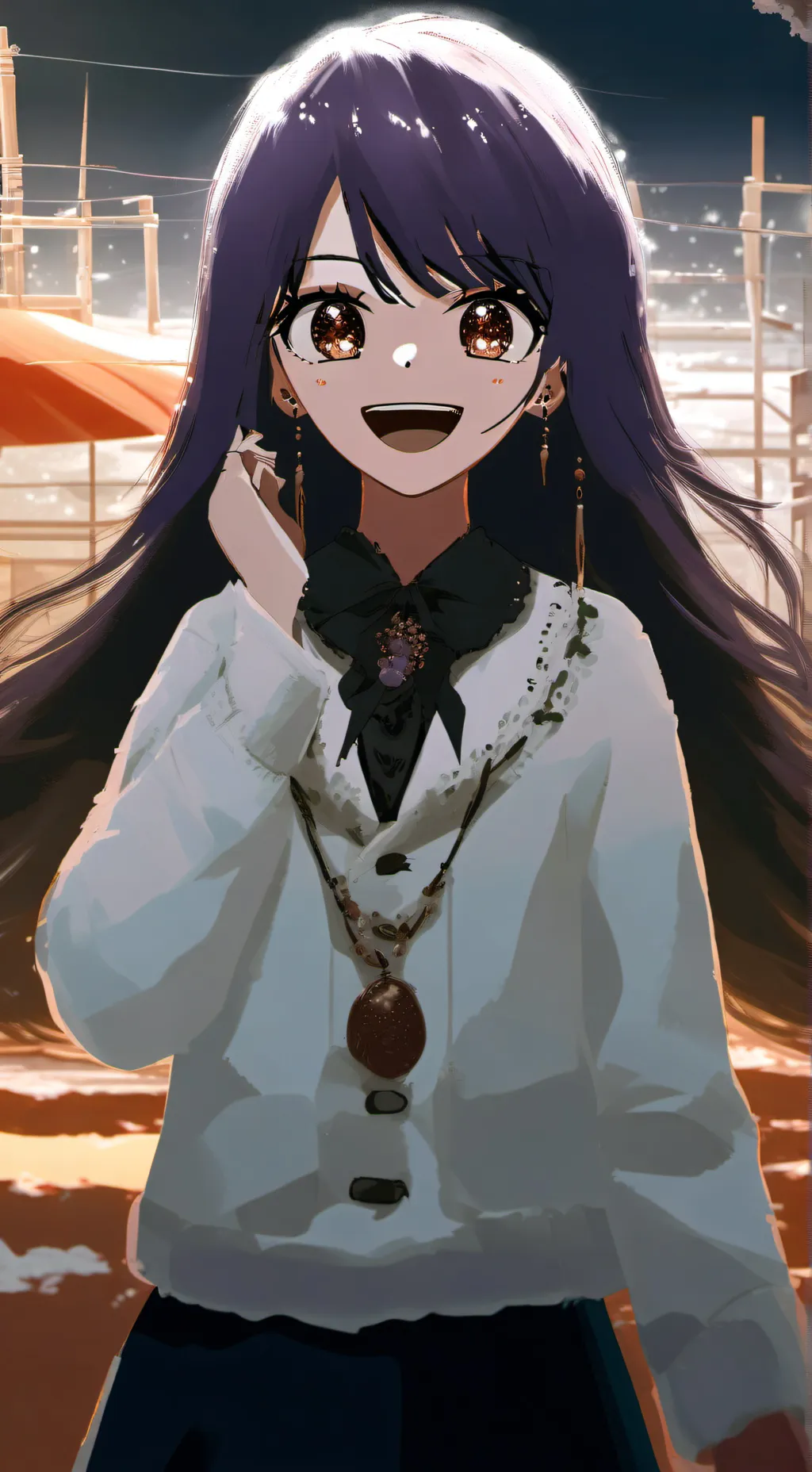 ai character: Руби хоши background