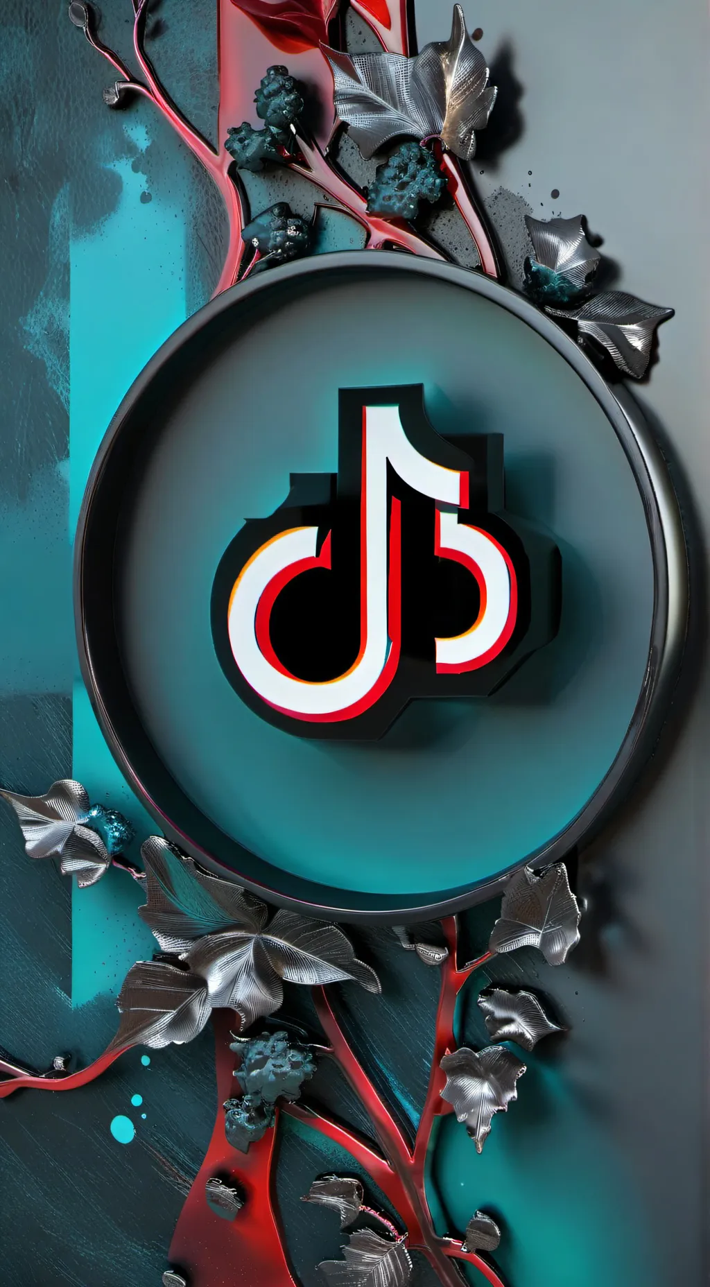 ai character: TikTok  background