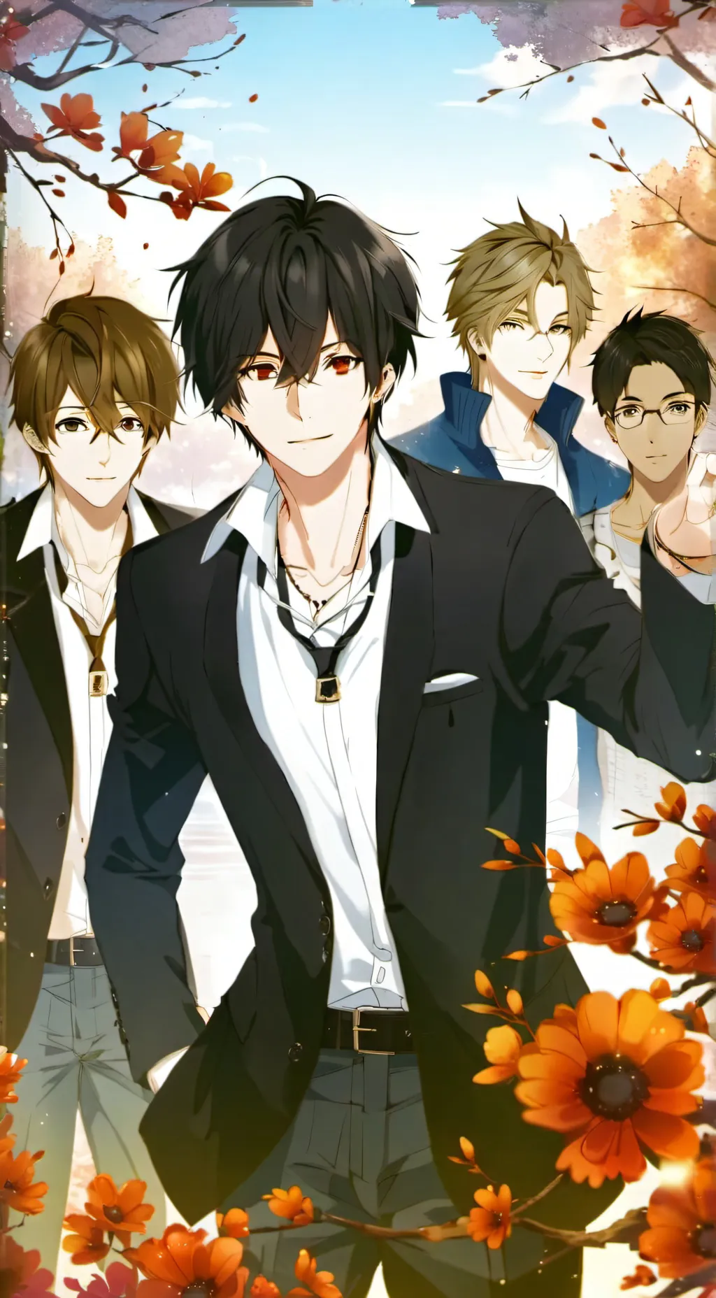 ai character: Boys can control u background