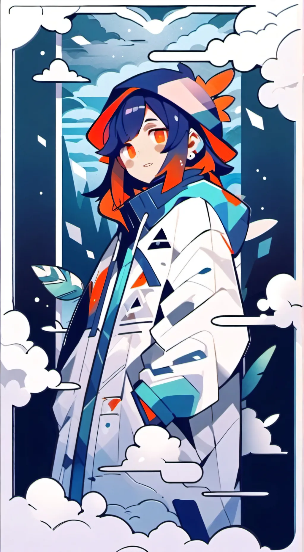 ai character: krainy  background