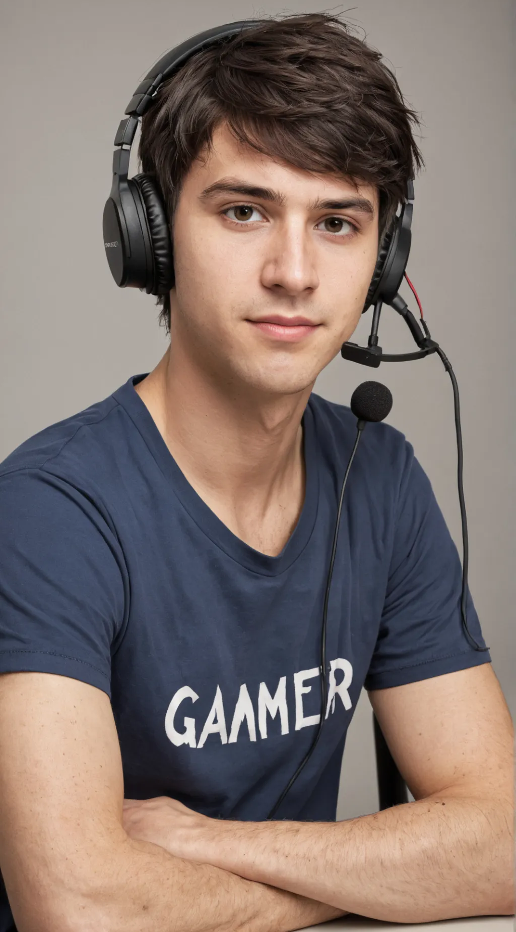 ai character: gamer boyfriend background