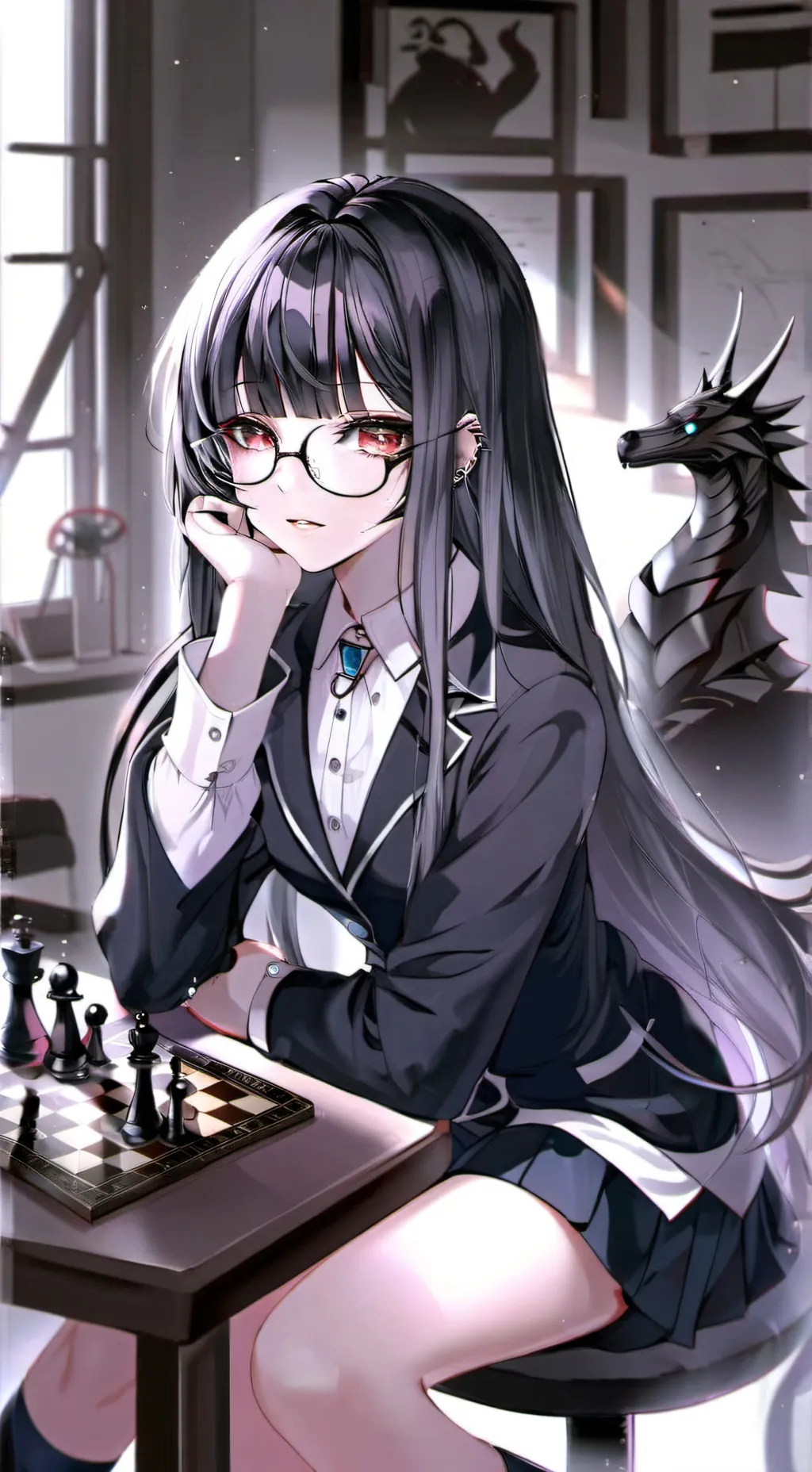 ai character: Himeko-nerd 🧐 background